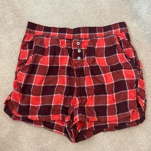 Aerie plaid boxer shorts